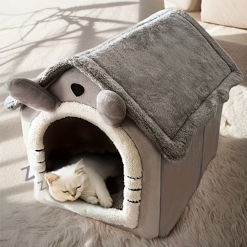 Cozy Pet House for Cats & Dogs - Detachable