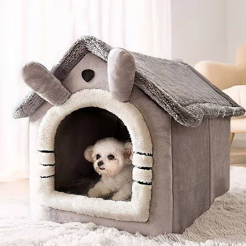 Cozy Pet House for Cats & Dogs - Detachable